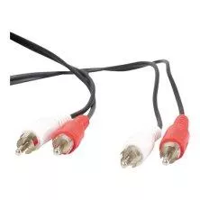 RCA kabel 2xRCA han - 2xhan Stereo, 10m